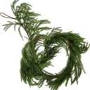 Realistic Pine Needle Garland Faux Evergreen Vine Plastic Christmas Holiday Wall Decor for Party Seasonal Festive Decoration