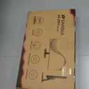 SANSUI Computer Monitor 24 inch Eye Care 1080P Display HDMI,VGA Ports with 178 Viewing Angle/Frame-Less/Tilt/VESA Compatible for Office and Home