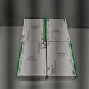 3M Tegaderm Transparent Film Dressing Frame Style 1626W, 400 Bags (Pack of 4)