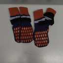 Kuoser Non Slip Dog Socks for Hardwood Floors, 4Pack Anti-Slip Dog Grippy Socks to Prevent Licking Paws, Dogs Booties Paw Protectors with Double-Sided Traction for Dogs, Small