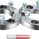 5x4.5 Wheel Spacers for Jeep Wrangler Liberty TJ XJ YJ ZJ KJ KK, 1” 5x114.3 Wheel Adapters 82.5mm CB Compatible for Ford for Mustang Ranger Explorer Edge and More