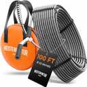 drain snake 3.0 [100 FT] - extremely long - Ideal plumbing snake for heavy & deep blockages - The drain auger for real do-it-yourselfers! (100 FT - 1/2 inch)