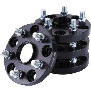 4PCS 5x4.72 to 5x4.4 Wheel Spacers 20mm with 5 Lug for 5x120mm to 5x112mm Hubcentric Wheel Adapters with 14X1.5 Studs 72.6mm (Hub Side) to 57.1mm (Wheel Side) Bore Wheel Spacer Adapters
