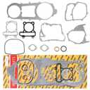 Mokuo GY6 200cc 170CC Complete Long Case Engine Gasket Kit Compatible with Chinese GY6 4-Stroke 152QMI 157QMJ Engine Scooter Moped ATV Go Kart,61mm Cylinder Gasket