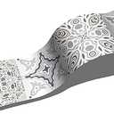 Wallpaper Border Peel and Stick wall border Sticker Home Ceiling Decorative Border for Bathroom Living Room Kitchen 10cm X 200cm