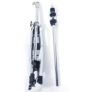Music Lover Professional Pedal Control Style Hi-Hat Stand with Pedal Silver & Black