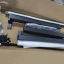 Height Adjustable Electric Standing Desk, 47.2 x 23.6 Inches Sit Stand up Desk, Memory Computer Home Office Desk with Two-Piece Desktop (Black)