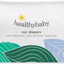Our Diapers | The First EWG Verified & Microbiome-Friendly Diaper | Size NB (<10 lbs) 32 Count | 12-Hour Leak Protection | Made with Organic Cotton & Plant-Derived Materials | Totally Chlorine Free