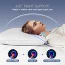 Luxury Canadian White Goose Down Pillows Queen Size Set of 2-900+ Fill Power, Soft Down Pillow for Sleeping, Fluffy Hotel Bed Pillows for Neck Pain Relief, Side Sleeper Pillow - 20"x30"