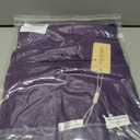 Ekouaer Plus Size Nightgowns for Women Oversized Sleep Shirt Short Sleeve Nightshirt T-Shirt Dress Sleepwear S-5XL (Purple, M)