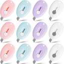 Bates- Mini Retractable Box Cutter, 12 pcs, Pastel Colors, Small Box Cutter Small, Mini Utility Knife, Mini Box Cutters Retractable, Mini Box Cutter Keychain Utility Knife, Small Box Cutter Mini