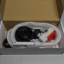 Automatic Fuel Transfer Pump with Auto-Stop, 51'' Extra Long Hose, 3.2 Gallon per Min, Battery or USB Powered, 4 Can Adapters, Fast and Safe Portable Gas Can Pump for Oil, Diesel, Gasoline.