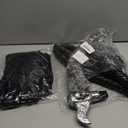 Kicpot Grim Reaper Costume for Kids Boys, Scythe Chain Gloves Robe Glowing Red Eyes, Halloween Grim Reaper Costume Adult (Children 12-14 Year)