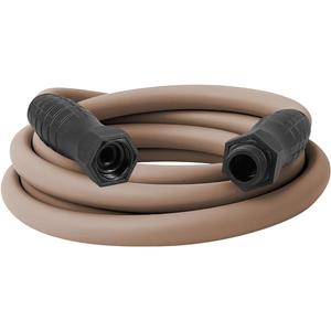 Flexzilla Colors SwivelGrip Garden Hose 5/8 in. x 10 ft., Lightweight All-Weather Water Hose, Durable and Flexible, Leak-Free Connections, Brown Mulch