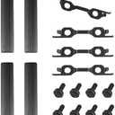 E-Vniko Roof Rack Removal Delete Kits Clip Compatible with 2004-2022 Toyota 4Runner 2006-2018 Rav4 | Lexus GX460 GX470 LX570 Replace Roof Rack Removal Molding & Bolt 4 Set 75596-35030