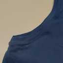 THE GYM PEOPLE Women's Workout Crop Tops Sleeveless Yoga Running Shirts Athletic Tank Top No Padding, Dark Blue Green 