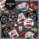 231PCS Cars Birthday Decorations Set Race Car Birthday Party Decorations Kit with Tablecloth, Banner, Plates, Cups, Napkins, Stickers & Slap Bracelets, Car Themed Party Decorations Serves 24
