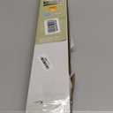 Cordless Light Filtering Mini Blind - 26 Inch Width, 64 Inch Length, 1" Slat Size - Grey - Cordless GII Morningstar Horizontal Windows Blinds for Interior by Achim Home Decor