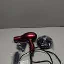 Infiniti PRO CONAIR Hair Dryer with Diffuser, Professional AC Motor, Tourmaline Ceramic Technology Blow Dryer, Includes Concentrator and Blowout Brush, Burgundy