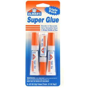 Super Glue Triple Pack ELMERS (3 Pack)