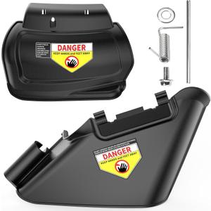 731-07131 987-02516A Side Discharge Chute & Hinged Mulch Plug Compatible with MTD Craftsman 21" Hand Pushed Lawn Mower, Fits TB110, TB130, TB200, TB230
