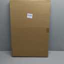 Arched Decorative Wall Panel with Solid Wood Frame, Acrylic Reflective Surface and Distressed White Finish, Vintage Farmhouse Windowpane Style Wall Art for Living Room Bedroom Hallway, 14.5" x 22.5"