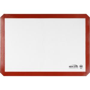 New Star Foodservice 36657 Commercial Grade Silicone Baking Mat Non Stick Pan Liner, 14 x 20 inch (Two-Thirds Size)