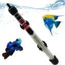 Fish Tank Aquarium Heater - Adjustable Temperature Submersible Thermostat Heater,25W/50W/100W/150W/200W/300W