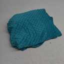 YnM Fuzzy Duvet Cover For Weighted Blankets (Bright Aqua, 41''X60'')