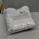 ChrisDowa 100% Blackout Curtains 72 inch Long for Bedroom with Black Liner, 2 Thick Layers Total Blackout Thermal Insulated Grommet Window Curtains 2 Panels Set (Greyish White, 42 x 72 Inch)