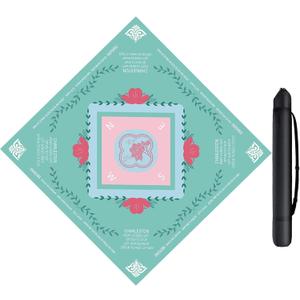 YOMEYOT Mahjong Mat for Table Noise Reduction Non Slip Mahjong Table Mat for Playing Card, Mahjong,Poker,Board Games 31.5"x31.5" Size Green