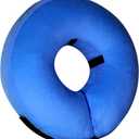 Inflatable Dog Cone Collar-Soft Protective Cone for Dogs After Surgery,Dog Donut Collar for Large Medium Small Dogs and Cats (Blue,Large) (Large(Neck:12"-18"))
