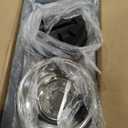 Elevated Dog Bowls for Large Dogs, 6 Height Adjustable Raised Stand with Mat, Slow Feeding Bowl and Three 1700ML Bowls, for Large Breed and Multi-Pet Households