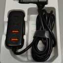 AINOPE 108W USB C Car Charger with 6 Fast Charging Ports, Road Trip Essentials Cigarette Lighter Car Travel Essentials for Long Trips Kids for iPhone 16 15 Pro Max 14 iPad S24 S25 Hire Tablet 17