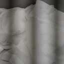 Chyhomenyc Sheer White Valances for Windows 2 Pack, Small Window Curtains for Living Room Bathroom Cafe Laundry Basement, Modern Top Dual Rod Pocket Voile Curtain, 42W x 14L inches, White