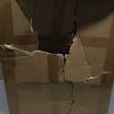 Clear Transparent Acrylic End Table with Rounded Edges,18" H Compact Small Table, Acrylic Side Table Suitable for Living Room, Night Stands for Bedrooms, Modern Occasional Tables