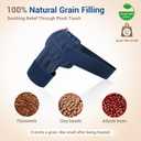 Comfytemp Shoulder Heating Pad Microwavable for Rotator Cuff, Wearable Microwave Moist Heating Pad, Shouder Wrap for Frozen Shoulder Relief, Recovery Items for Women Seniors (M/L)