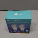 Kasa Smart Light Bulbs, Full Color Changing Dimmable Smart WiFi Bulbs Compatible with Alexa and Google Home, A19, 60 W 800 Lumens,2.4Ghz only, No Hub Required, 2-Pack (KL125P2), Multicolor