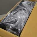 Architectural MAILBOXES Ironside Large Capacity Galvanized Steel black, Post-Mount Mailbox, MB801BAM, Metal, Black