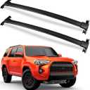 Roof Rack Cross Bars Compatible with Toyota 4Runner 2010-2024 (with Factory Side Rails), Heavy Duty 220lb Aluminum Crossbars Rooftop Cargo Bag Kayak Bike Luggage Snowboard Skiboard (black)