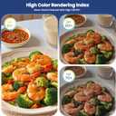 COB LED Strip Light IP67 Waterproof 16.4ft, 6500K Cool White, High Density 2400LEDs, CRI90+, Super Bright Cuttable LED Tape Lighting for Outdoor & Indoor Decorative Lighting