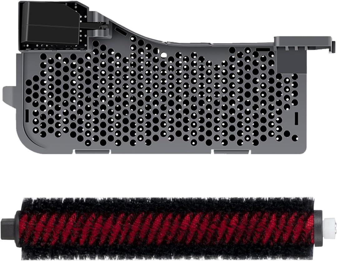 2 Sets Suction Station Water Filter with Removable Sieve Replacement Parts Compatible with RoborockS7 max Ultra Vacuum Cleaner, 1 Water Filter, 1 High-Speed Cleaning,Brush for Roborock S7 max Ultra