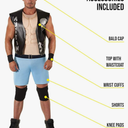 Morph Stone Cold Steve Austin Costume for Men, WWE Wrestler Outfit, Adult WWE Costume for Fans and Collectors, XL