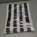 2 x Bodysurf Wet Bag for Swimsuit, Beach, Pool, Gym, Travel, Dirty Laundry - Wet Bags for Baby, Kids, Toddlers, Pump Parts, Cloth Diapers - Reusable Waterproof Striped Makeup & Toiletry Pouch - Black