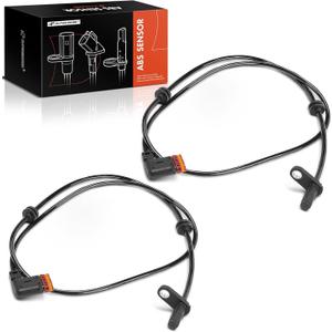 A-Premium ABS Wheel Speed Sensor Compatible with Mercedes-Benz Models - E350 2014, E400 2015-2016, E550 2014-2016 - Rear Driver and Passenger Side, 2-PC Set, Replace# 2079057801