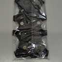 HONYAO Ice Cleats Crampons for Shoes and Boots, Stainless Steel Ice Grippers Spikes Grips Traction for Winter Ice Snow, Hiking Climbing Ice Fishing (Medium)