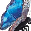 Folkmanis Blue Morpho Butterfly Finger Puppet