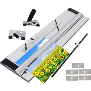 WTFOVOV 32in Mat Cutter for Framing, High Precision Mat Board Cutting System for Picture Frames, Artwork, Photography and Design, Ideal for Home DIY Users Creating Clean, Professional Bevel Cuts