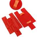 Red Concrete Stamp, Outdoor Landscape,  22 x 12 in / 56 x 30 cm