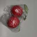 Woration Oversize Red Artificial Large Cherry Fake Fruit Decoration Simulation Big Cherry Bunch Ornament for Home Kitchen Party Table Photography Prop